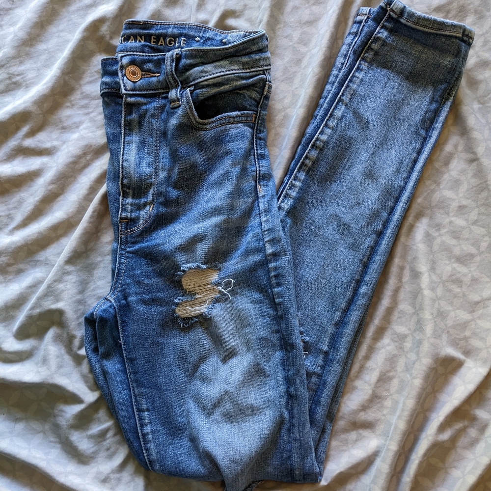 American eagle skinny jeans